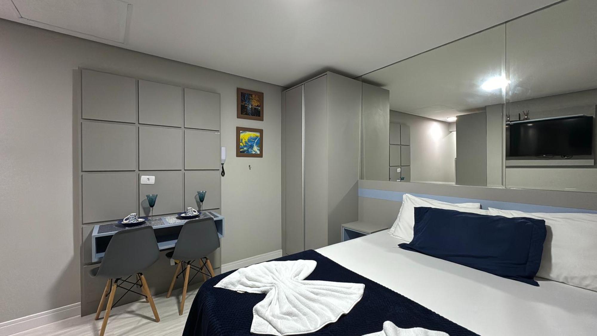 16- Studio Decorado Perfeito Para Casal!!! Curitiba Dış mekan fotoğraf