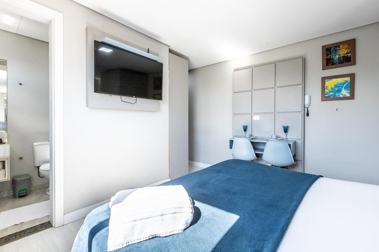 16- Studio Decorado Perfeito Para Casal!!! Curitiba Dış mekan fotoğraf