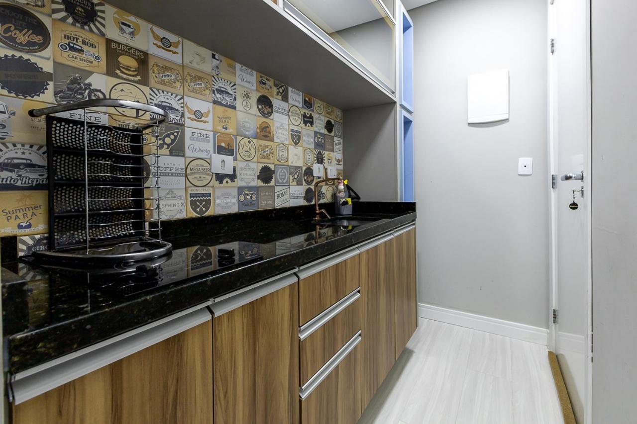 16- Studio Decorado Perfeito Para Casal!!! Curitiba Dış mekan fotoğraf